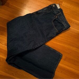 Abercrombie & Fitch women’s Deep Blue Relaxed Jeans